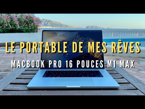 Test de l'écran du portable Apple MacBook Pro 16 pouces M1 Pro ou M1 Max