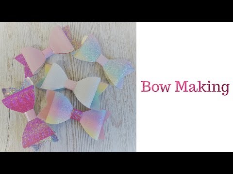 Download Free Cricut Bow Making Youtube PSD Mockup Template