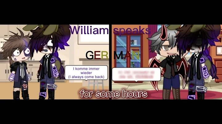 William Afton speaks German for some hours| FNAF| ...