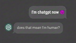 I became CHATGPT for a day