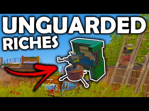 Solo robs a clan RAID BASE CLEAN - Rust