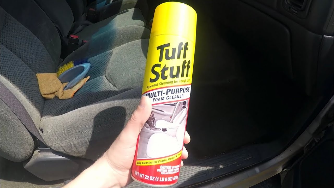 Tuff Stuff Multi Purpose Foam Cleaner for Deep Cleaning of Car Interior