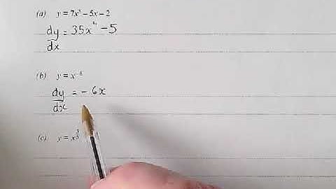 Differentiation - Additional Maths WJEC