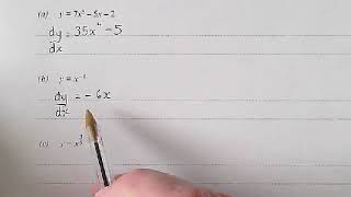 Differentiation - Additional Maths WJEC