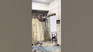 Wall Demolition Revolution: The Self-Guided Cutting Machine That Works Like Magic