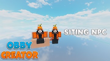 How to make siting clone in obby creator roblox
