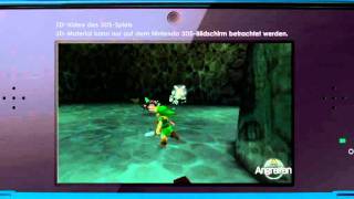 The Legend of Zelda - Ocarina of Time 3D (3DS) Gameplay 3/7 - Gohma-Kampf
