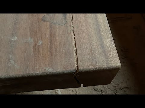 Video ĐẲNG CẤP LỪA ĐẢO | Bộ Bàn Ăn Nguyên Khối Vẽ Vân Gỗ 8... - youtube