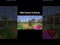Mini House in House #house #minecraft #mojang #minecraftshorts #viralshorts #viral #follow #memes