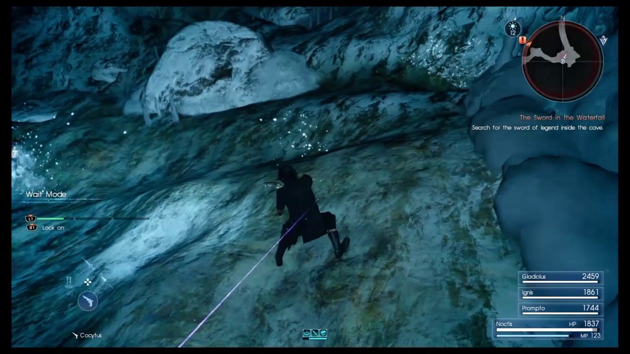 Final Fantasy 15 To The Ice Cave!