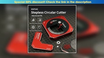 DSPIAE MTC MTCL Stepless Adjustment Circular Cutter Model Assembly Tool Cutting Dedicated Craft