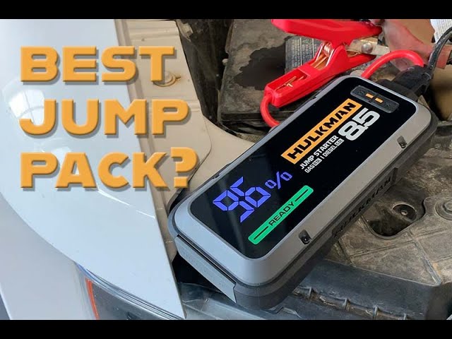 Hulkman jump starter, unboxing, review and use 