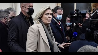 Marine Le Pen soutient le nucléaire face à l'éolien