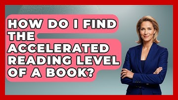 How Do I Find The Accelerated Reading Level Of A Book? - Special Education Learning