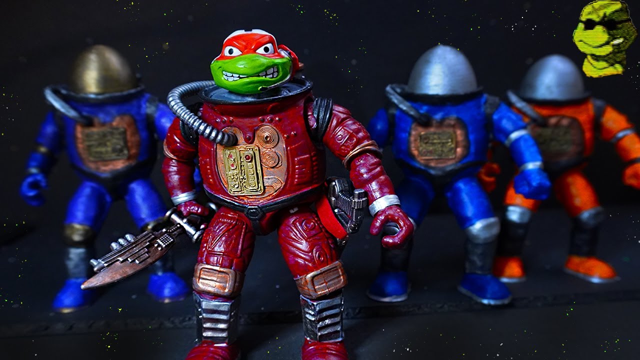 Customizing Mutant Mayhem Astronaut Raph - YouTube