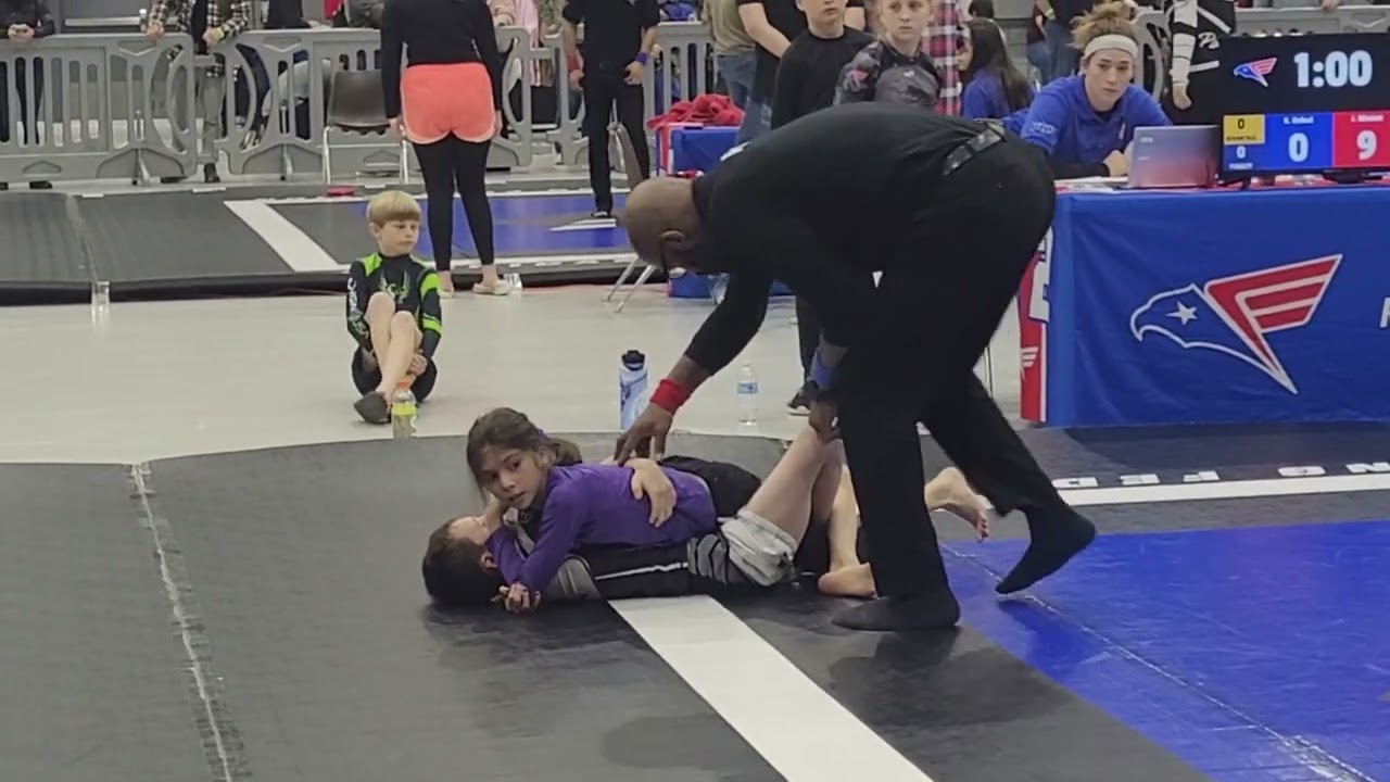 Jeremiah Winslett American Grappling Federation 2nd tournament, 1st match