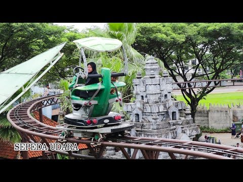 Gowes SEPEDA UDARA diatas rel bikin dag dig dug teman teman