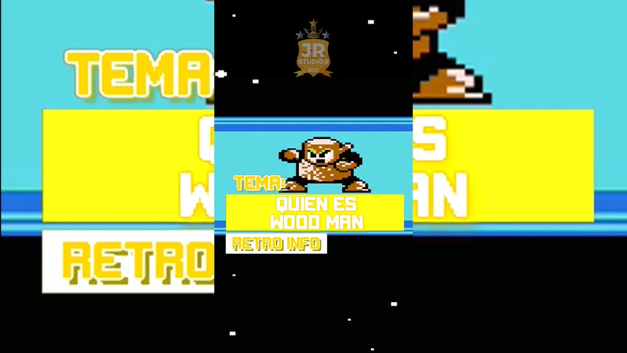 *¿🌲Quién es Wood man🌲? - Megaman 2 - NES -  Retro Info 
