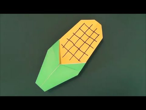 とうもろこし 折り紙 Corn Origami Youtube