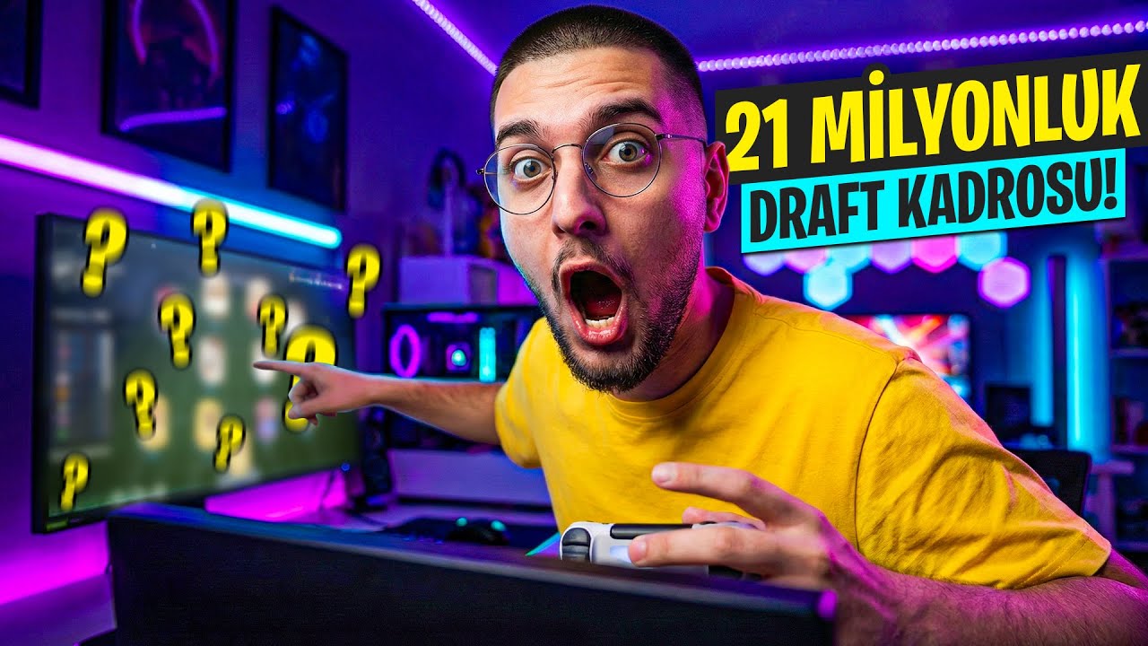 Draftta 21 MİLYON Coinlik Kadro Kurdum! | EA FC 26