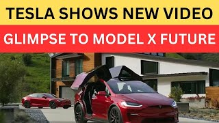 Athlete Statistics Tesla's Shows a New Video of Model X. It May Have a Glimpse to SUV's Future