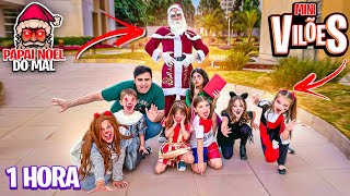 ★ VÁRIOS VÍDEOS DO PAPAI NOEL DO MAL VEIO ATACAR TODOS OS FILHOS DE TODOS OS SUPER VILÕES !!! ★