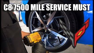 ANOTHER "MUST" AT 7500 SERVICE ON YOUR C8 CORVETTE ~TECH TUESDAY