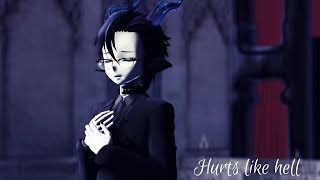 MMD|Hideki| Hurts Like Hell -HD-