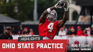 Highlights from Ohio State's second preseason practice of 2026