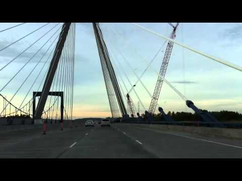 Crossing the New Paseo Bridge AKA the Christopher ...