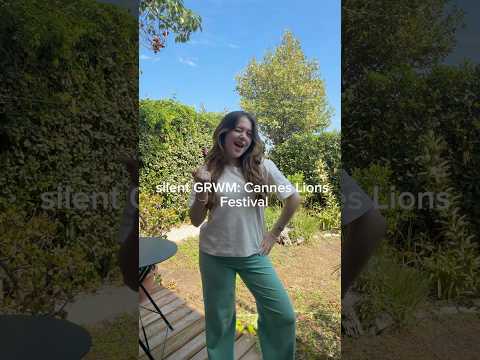ASMR não INTENCIONAL #canneslions #asmr #getreadywithme