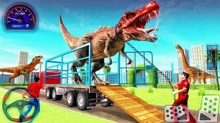 Truk Trailer Cargo Animal - Mobil Balap Truk Simulator Angkut Hewan Android Gameplay screenshot 4