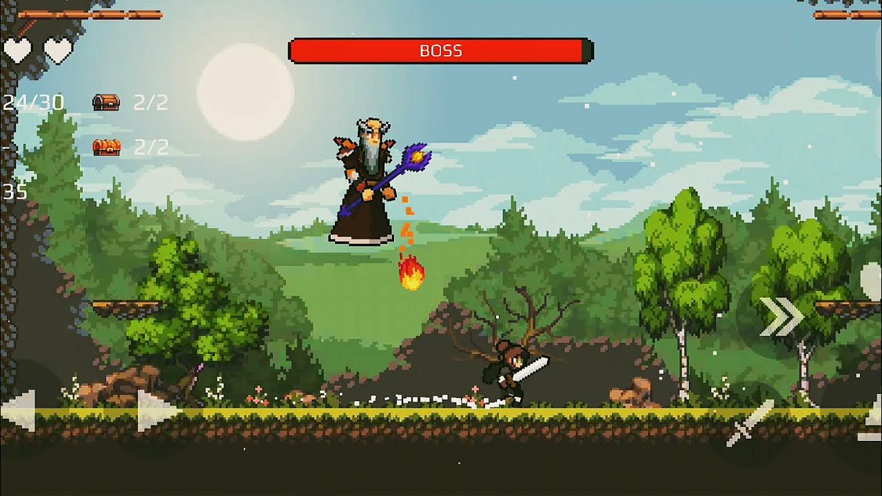 🍎Apple Knight Level10 Boss Fight Full Gameplay /Action Games /iOS