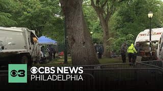 33 people cited after police clear proPalestinian encampment at Penn