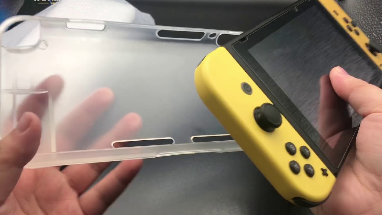 Unboxing Nintendo Switch TPU Case Trans White - YouTube