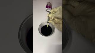 OXYGEN reacting with potassium permanganate and hydrogen peroxide PhyAkash - DIRECT SCIENCE #Shorts
