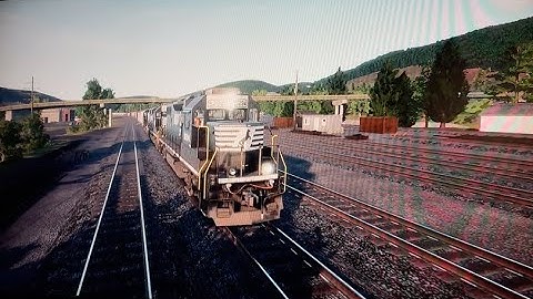 TSW 2: Playing Abarms-Conway (Manifest) Horseshoe Curve Timetable Service
