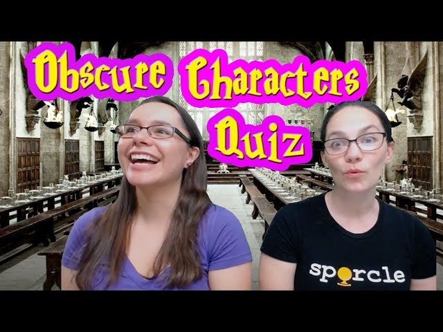 The Pottermasters - Obscure Harry Potter Characters Quiz