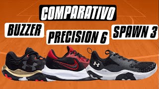 Comparativo Buzzer x Precision 6 x Spawn 3