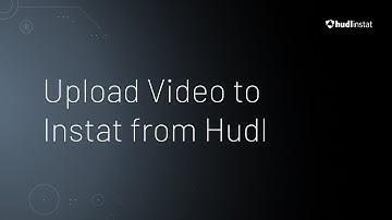Upload Video to Instat from Hudl