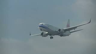 中華航空 China Airlines 737-8AL(B-18663) AE-1276 金門(KNH)→松山(TSA) landing