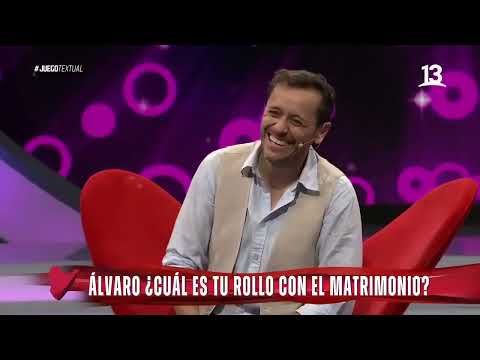 "Simplemente no me tocó": Álvaro Morales y su postura frente al matrimonio. Juego Textual, Canal 13.