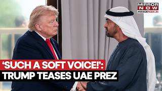 'When You’re Rich...' Trump Jokes About UAE President’s Soft Voice at G7 Summit | Watch Moment screenshot 4