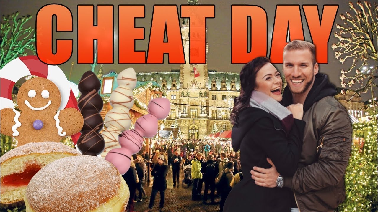CHEAT DAY mit FREUNDIN auf dem WEIHNACHTSMARKT