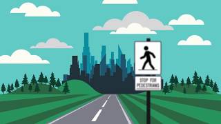 Navigating a Pedestrian Crossover