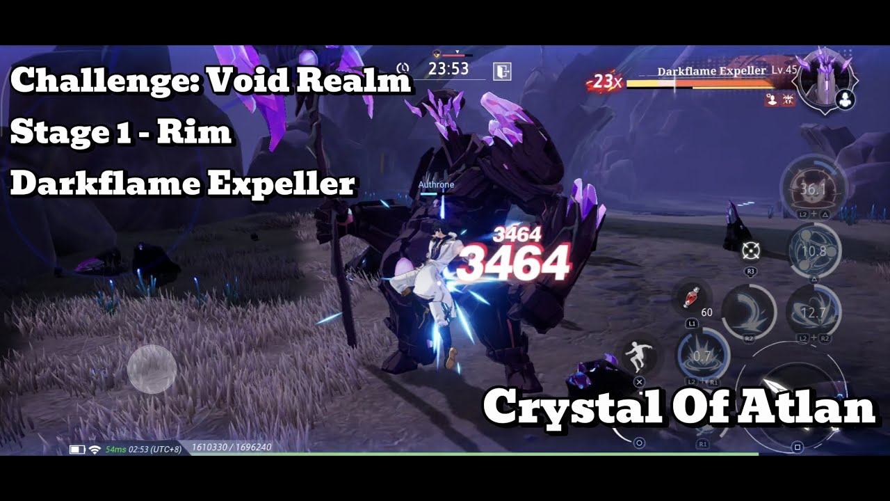 [Crystal Of Atlan Challenge] Void Realm - Stage 1 - Rim - Darkflame Expeller