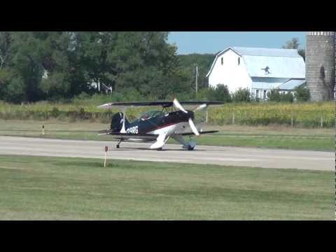 Aviat PITTS S-2B Takeoff | N29RG | Wheels and Wings 2011 | Osceola Wisconsin
