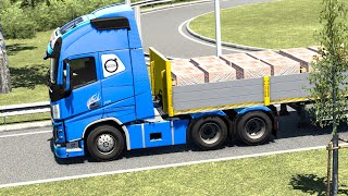 ETS 2 Iberia DLC - New Volvo FH Transporting Bricks from Coimbra Part 2