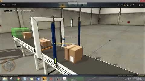 Factory I/O Lessons- Understanding Light Array and Retro refractive Sensors