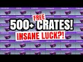 OPENING 500+ FREE CRATES in Call of Duty Mobile!!! *Will I get LUCKY?!*